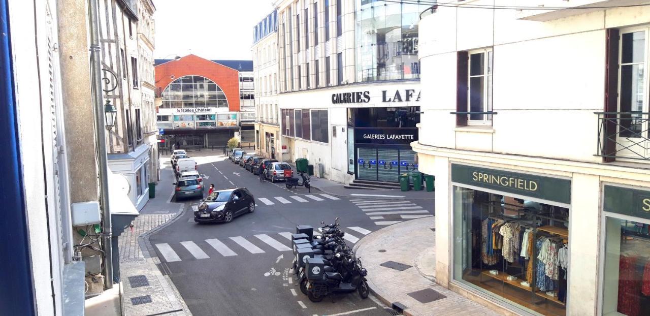 Appart' Chatelet Hypercentre Netflix Inclus Orleans Exterior photo